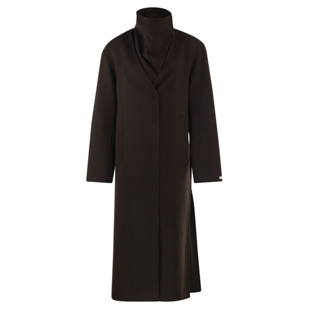 Sportmax Women Spsassenso - Long Virgin Wool Coat With High Neck